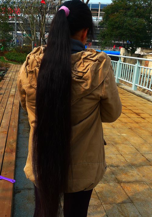 ww cut 1.01 meter long hair-NO.566
