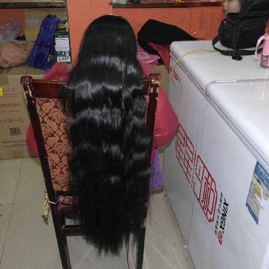 xiaoxiao cut thick long hair-NO.23