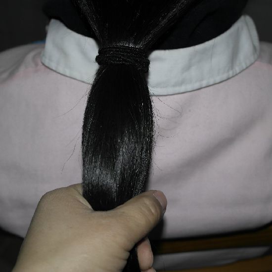 xiaoxiao cut 80cm long hair of young nurse-1