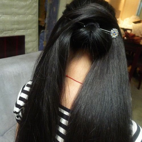 ww cut 1 meter long hair of 19 years girl-NO.626