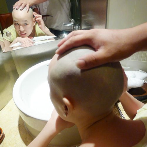 ww shave long hair to bald-NO.637