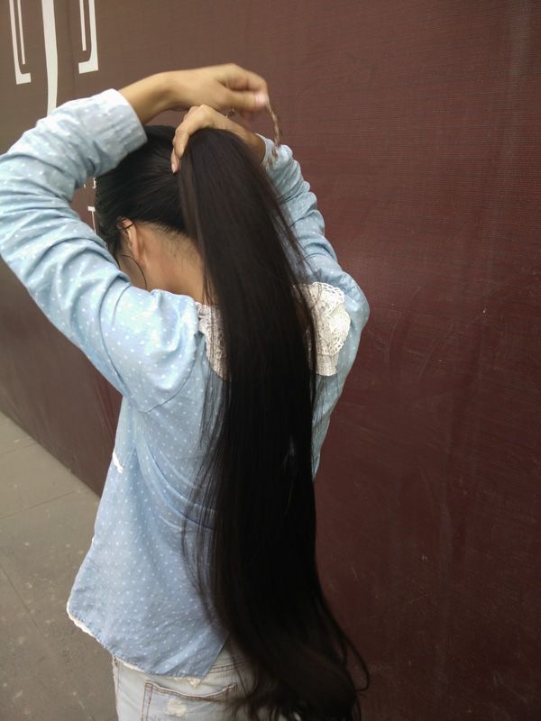 ww cut 1.02 meter long hair-NO.692