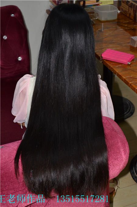 wangjiaxi cut long hair of xiaowang