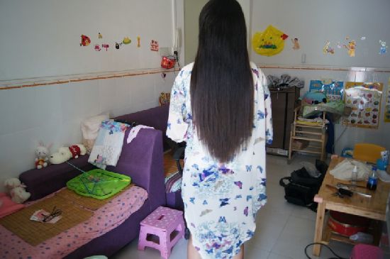 shenzhenmm cut 58cm long hair-NO.263