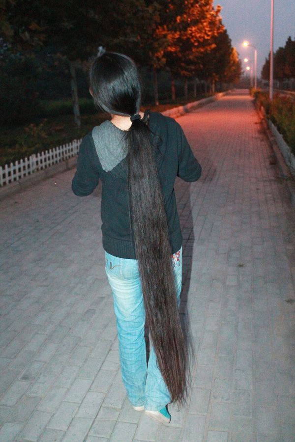 aidebianyuan cut 1.1 meter long hair-NO.282