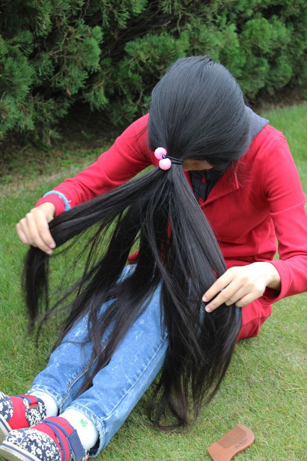 ww cut 60cm long hair-NO.717