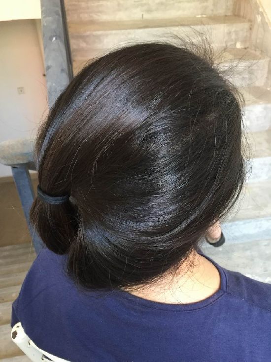 sbsseipr cut 45cm long hair of 24 years young mother
