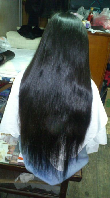 yisi cut 48cm long hair
