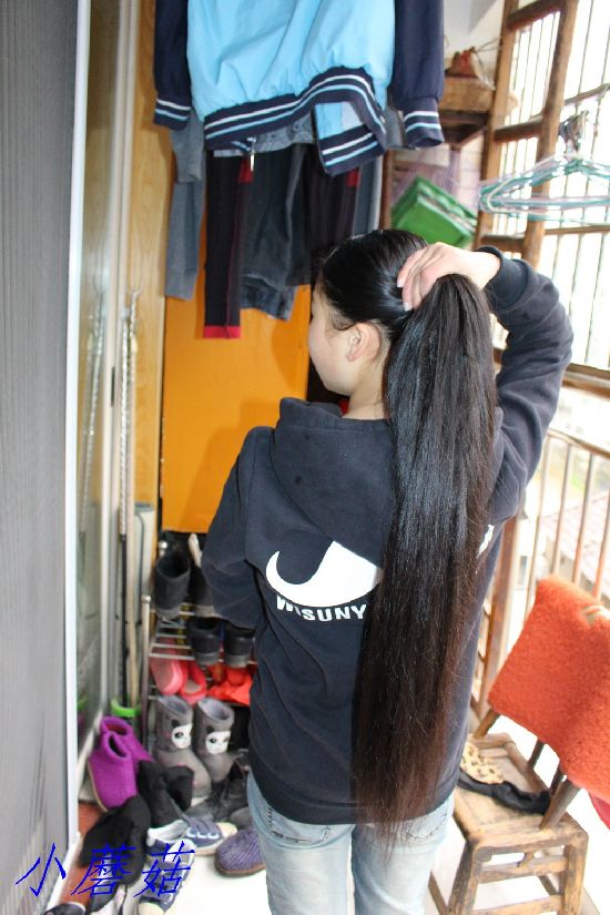 xiaomogu cut 65cm long hair