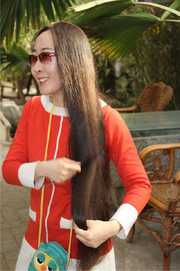 laogao cut 70cm long hair-NO.315