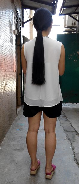 cike cut 50cm long hair-NO.30