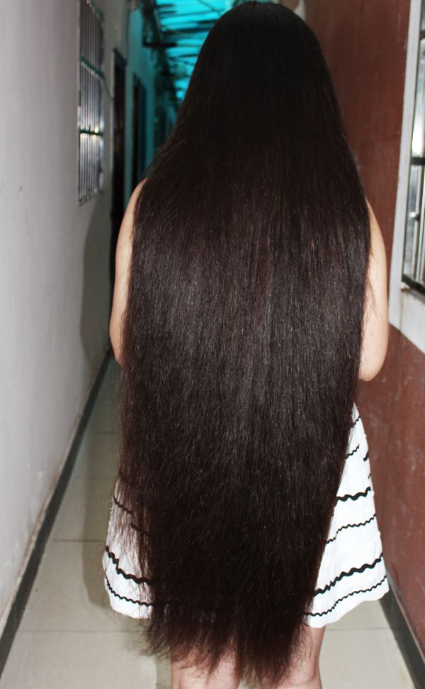 ww cut 1 meter long hair of 22 years girl-NO.815