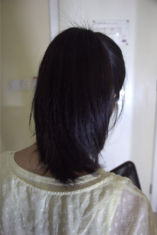 laogao cut 40cm long hair of qiuli-NO.347