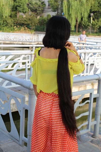 xiaomogu cut 1 meter long hair-NO.33