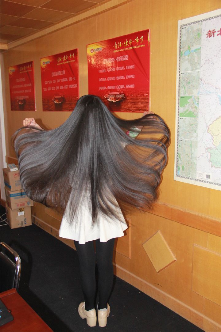 laogao cut 70cm long hair of xiaoyue-NO.353