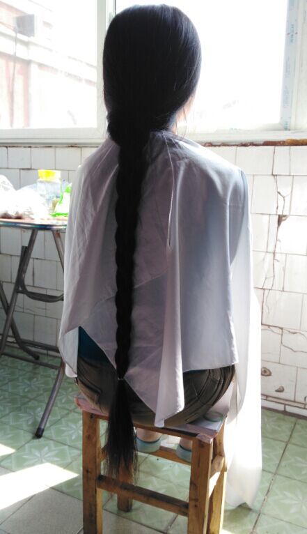 yisi cut 90cm long hair-NO.2033