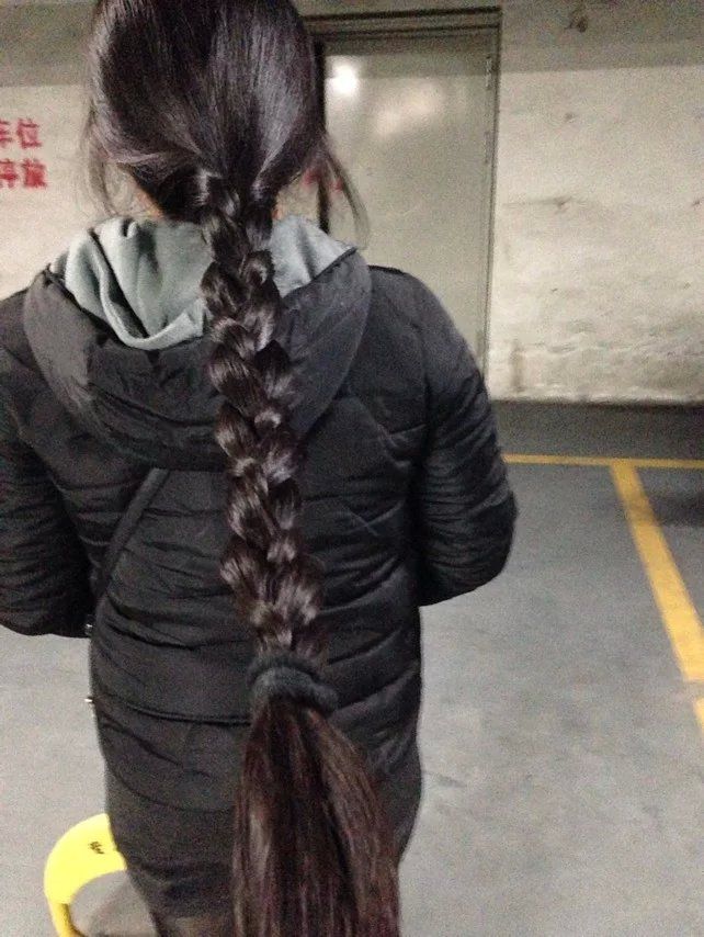xiaoafei cut 90cm long hair