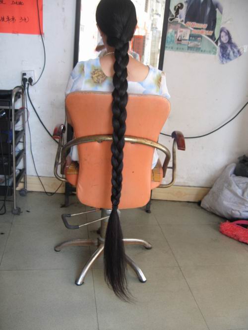 huqing cut 1.45 meter long hair-NO.258