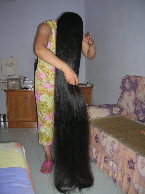 Super long thick hair for sale(sold out) - [LongHairCut.cn]